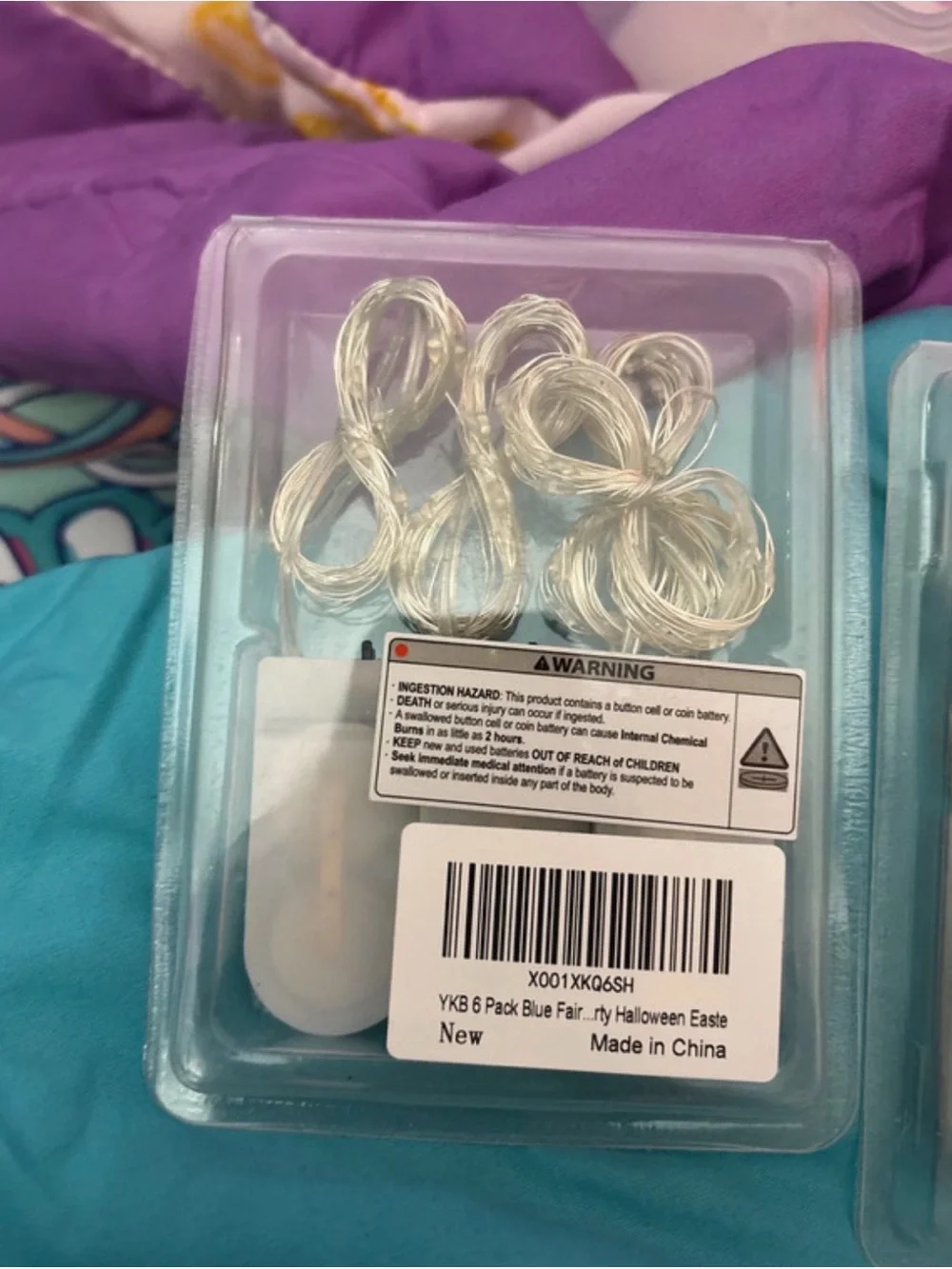 String Fairy Lights - Blue LED Set (10 Pack of lights)